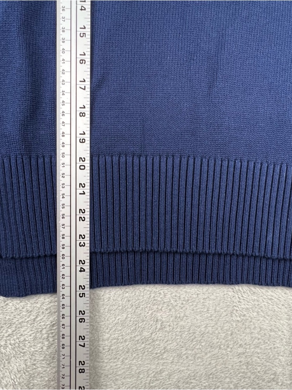 Renwick GOLF Sweater Womens Size XS Blue White Knit Pullover Crew Neck RNWK - Picture 4 of 10